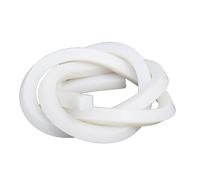 Bande d'étanchéité carrée en caoutchouc de silicone massif, tige résistante à la chaleur, 10 m, pour l'isolation acoustique dans le domaine du bricolage (8 x 8 mm)