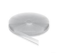 Bande d'étanchéité coulissante pour fenêtre - 2 m - TPE - Coupe-vent - Isolation acoustique - Triple couche - Pour la maison - Bouchon de courant d'air d'hiver (transparent)