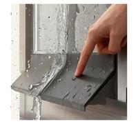 Bande d'étanchéité de fenêtre auto-adhésive, utilisée for les pare-pluie en caoutchouc sur portes, fenêtres, voitures et camions, noire (largeur 2,16 pouces, 196,8 pouces)(Width 1.77in,78.7in)