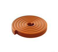 Bande d'étanchéité de porte réglable multicouche pour une insonorisation et une isolation efficace du vent, avec acrylique solide et personnalisation du point de rupture (orange)