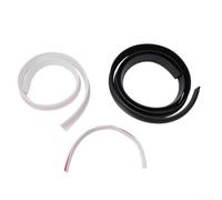 Bande d'étanchéité de rechange en silicone souple pour seuil de douche - 30 mm de hauteur - Bleu - 100 cm