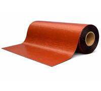 Bande d'étanchéité de toit autocollante - 1 x 5 m - Terracotta - Bitume avec couche en aluminium - Étanchéité de toit imperméable sans flamme - Pour abri de voiture, abri de jardin et toit plat