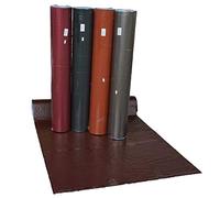 Bande d'étanchéité de toit en élastomère bitumé avec revêtement en aluminium coloré 5 m² Toit métallique du rouleau Autocollant Format 1 x 5 m Couleur Noir Fabriqué en Allemagne