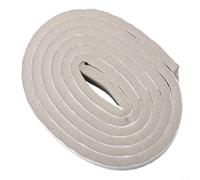 Bande d'étanchéité d'isolation acoustique pour portes, bande en éponge coupe-vent et imperméable pour battant, facile à utiliser (gris, 3 cm, 1 rouleau)