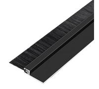 Bande d'étanchéité en alliage d'aluminium de 100 cm for machine-outil industrielle, anti-poussière, for porte d'armoire (20 cm)(F,10mm)