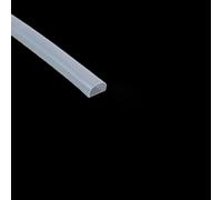 Bande d'étanchéité en caoutchouc de silicone en forme de D, 1 à 5 m, semi-circulaire, creuse, autocollante, haute température, pour porte et fenêtre, isolation phonique - D-13-1M