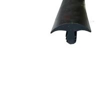 Bande d'étanchéité en caoutchouc de silicone en forme de T pour joint de fossé de type T, bandes décoratives pour véranda, panneau solaire, coupe-froid universel pour porte et fenêtre - T-75 20 x 11