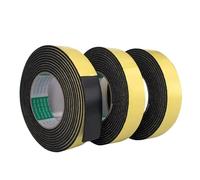 Bande d'étanchéité en Caoutchouc éponge, 2M 10M, Bande d'étanchéité for Porte et fenêtre, Auto-adhésive, insonorisée, Anti-Collision, Isolation Murale, Mousse Acoustique (Color : 2mm x 30mm x 10m)