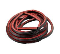 Bande d'étanchéité en caoutchouc for coffre de porte de voiture, Type Big D, isolation phonique universelle, joints étanches à la poussière for voiture SUV pick-up Van(5 metres)