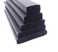 Bande D'étanchéité En Caoutchouc Mousse Nitrile De 2mm 3mm 5mm 10mm D'épaisseur, Barre Éponge Carrée Solide, Bande Plate En Caoutchouc Imperméable Marin-par 1 Mètre(10mmx25mm)