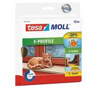 tesa Moll CLASSIC calfeutrage caoutchouc Profil E, marron Marron G
