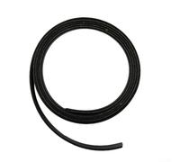 Bande d'étanchéité en caoutchouc pour garniture avant et arrière pour moulure des bords avec ruban adhésif double face pour étanchéité et protection contre la poussière 1 m