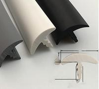 Bande d'étanchéité en caoutchouc pour porte et fenêtre - Étanche à l'eau et à la poussière - Isolation acoustique - 2 m/5 m de long