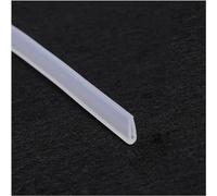Bande d'étanchéité en caoutchouc transparent en forme de U, 5 m, for garniture, protection des bords de profilés en U(4mmx7mm)