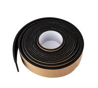 Bande d'étanchéité en éponge auto-adhésive EPDM noire, 2M/10 mètres, mousse noire forte, adhésif simple face, insonorisé, joint d'étanchéité Anti-collision(3mm x 20mm x 10m)