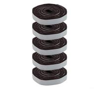 Bande d'étanchéité en EVA pour fenêtre, barrière fiable contre l'humidité avec coupe simple pour s'adapter à l'installation, disponible en lots de 5 ou 10 pièces (5 pièces) (5 m))