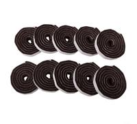 Bande d'étanchéité en EVA pour fenêtre, barrière fiable contre l'humidité avec coupe simple pour s'adapter à l'installation; disponible en lots de 5 ou 10 pièces (5 pièces (10 pièces (10 m))