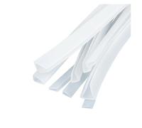 Bande d'étanchéité en forme de 1M - 5M, joint solide de température, doux for la douche, protection contre les intempéries du bord du verre sans cadre