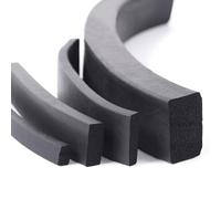 Bande D'étanchéité En Mousse De Caoutchouc EPDM Noire, Joint Éponge Carré For Joint De Porte D'armoire 3x3mm 4x4 4x5 4x6 5x5 5x6 6x6 8x8-20x25mm 1 Pièces(4x8mm)