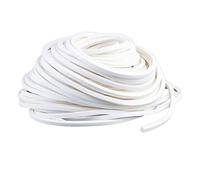 Bande d'étanchéité en mousse de silicone Bande d'étanchéité carrée en mousse de Silicone for joint de porte fenêtre, 2M 300cm(3x15mm,300cm)