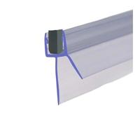 Bande d'étanchéité en PVC for bain et douche, 4m, for écrans de portes, convient aux joints verre 4 à 6mm, bande, accessoires transparents for salle bains pour Paroi en Verre(20mm gap)