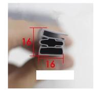 Bande d'étanchéité en PVC souple de 2 mètres/lot, bande d'étanchéité for réfrigérateur, bande d'étanchéité for porte et fenêtre d'armoire de désinfection(Type1)