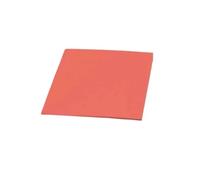 Bande d'étanchéité en silicone Panneau en mousse éponge résistant aux chocs, tampon silicone rouge 8 mm/5 mm/3 mm/2 mm for tapis de pressage et plastification, 1 pièce(100x100x2mm)
