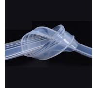 Bande d'étanchéité étanche pour porte de douche en caoutchouc de silicone, design Htype avec forte résilience et flexibilité, s'adapte au verre de 10 mm ou 12 mm (12 mm)