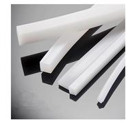 Bande d'étanchéité for amélioration de l'habitat, bande en caoutchouc Silicone solide 5M, carrée résistance à la chaleur(5m 6 * 8Mm)