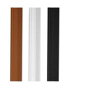 Bande d'étanchéité inférieure de porte, TPE insonorisant et coupe-vent avec double couche d'étanchéité à chambre à air, 1 m de long pour portes intérieures