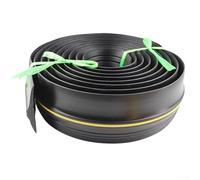 Bande d'étanchéité inférieure pour porte de garage avec ligne jaune pour porte de volet roulant pour fournir une protection de seuil et un guidage visuel (80 x 16)