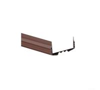 Bande d'étanchéité innovante pour bas de porte pour créer un environnement confortable et silencieux (marron)