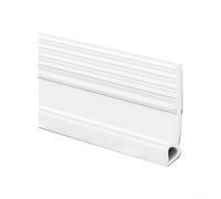 Bande d'étanchéité insonorisée et coupe-vent pour bas de porte avec structure nervurée renforcée, matériau TPE pour plus de durabilité, pour sceller les espaces dans les portes de différentes tailles