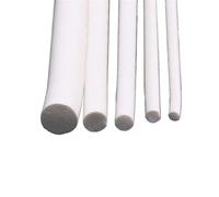 Bande d'étanchéité, Joint d'étanchéité rond en mousse de silicone blanche, cordon isolant en caoutchouc éponge, garniture d'espace en mousse(5 Meter 20mm Diameter)