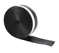 Bande d'étanchéité, Joint Isolant Portes Fenêtres, la poussière d'isolation phonique de fenêtre de porte auto-adhésive de 5M 25mm empêche la bande d'étanchéité(noir)