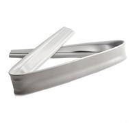 Bande d'étanchéité multi-usage en PVC sous porte pour bloquer la circulation de l'air et améliorer le contrôle de la température intérieure (gris)