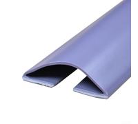 Bande d'étanchéité pour bas de porte - Bande d'isolation acoustique - Coupe-vent - Gris