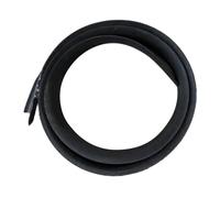 Bande d'étanchéité pour fenêtre automobile - Moulage en caoutchouc, bande d'étanchéité universelle contre le bruit du vent, bord étanche | Installation facile du produit d'étanchéité pour