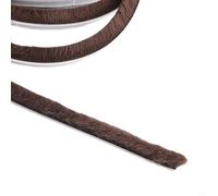 Bande d'étanchéité pour porte battante - 10 m - 9 x 15 mm - Pour étanchéité de 7,5 à 13 mm - Couleur blanche - Gris (9 x 5 mm)