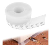 Bande D'éTanchéIté pour Porte Et FenêTre Transparent 4.5cm × 5m 10m Transparent Bande D'éTanchéIté Bise Joint De Fond De Porte Auto-AdhéSive Bas Strip pour éTanche Coupe-Vent éTanche à La PoussièRe