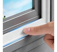 Bande d'étanchéité pour Portes Fenêtres, Bande d'étanchéité autocollante de 3 m, Joint Porte Fênetre Autocollante Bande, Contre le Vent, Anti Pluie, Anti Bruit, pour Joint Porte Entree, Fenetre