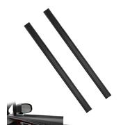 Bande d'étanchéité pour vitres de voiture, coupe-froid automobile - 1 paire de garniture de joint de fenêtre en caoutchouc | Bande d'étanchéité de porte de voiture, coupe-froid, insonorisation de port