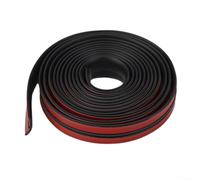 Bande d'étanchéité pour voiture - 14 mm/19 mm x 2 m - Autocollant en caoutchouc - Anti-fuite - Réduction du bruit - Insonorisation - Résistant aux intempéries - Kit de protection pour l'extérieur de