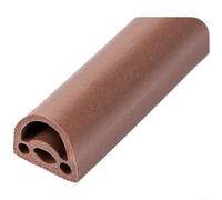 Bande d'étanchéité Silicone 3 Trous 6m Isolante | Structure 3 trous, réduction pour bruit pour efficace, isolation thermique, silicone flexible, 6 mètres(A)