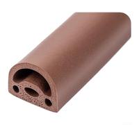 Bande d'étanchéité Silicone 3 Trous 6m Isolante | Structure 3 trous, réduction pour bruit pour efficace, isolation thermique, silicone flexible, 6 mètres(G)