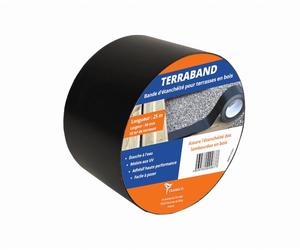 Bande d'étanchéité TRAMICO Terraband pour terrasse Bois - 85 x 0,3 mm - L 25 m - 3201000000