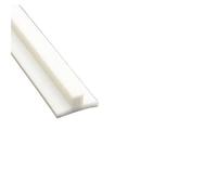 Bande d'étanchéité transparente 1 Pièce 1 M/5 M/10 Mètres Bande D'étanchéité En Silicone En Forme De T Coupe-froid En Caoutchouc Couverture(T-41,5M)