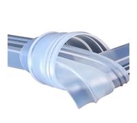 Bande D'éTanchéIté Transparente Joint D'étanchéité En Silicone Forme De FH 1 À 3 Mètres For Porte Douche, Verre(F-8mm,2Meter)