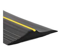 Bande d'étanchéité universelle en caoutchouc résistant aux intempéries pour bas de porte de garage, 6 m, joint d'étanchéité non inclus, noir