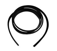 Bande d'étanchéité universelle for plaque de pare-brise avant de voiture, bande d'étanchéité for toit ouvrant, caoutchouc noir en forme de H, accessoires d'étanchéité automobile, 2M